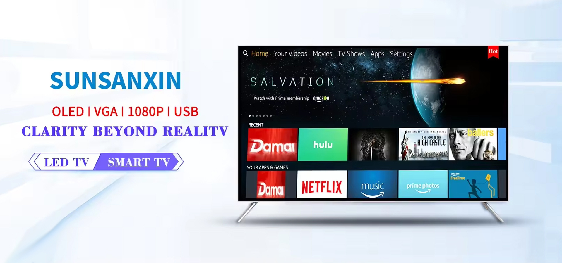 chất lượng TV LED tùy chỉnh nhà máy sản xuất